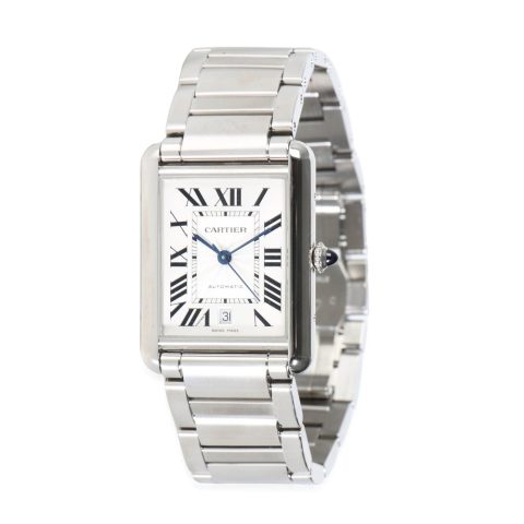 Cartier Tank Must XL WSTA0053 Men’s Watch in Stainless Steel 7833143640124