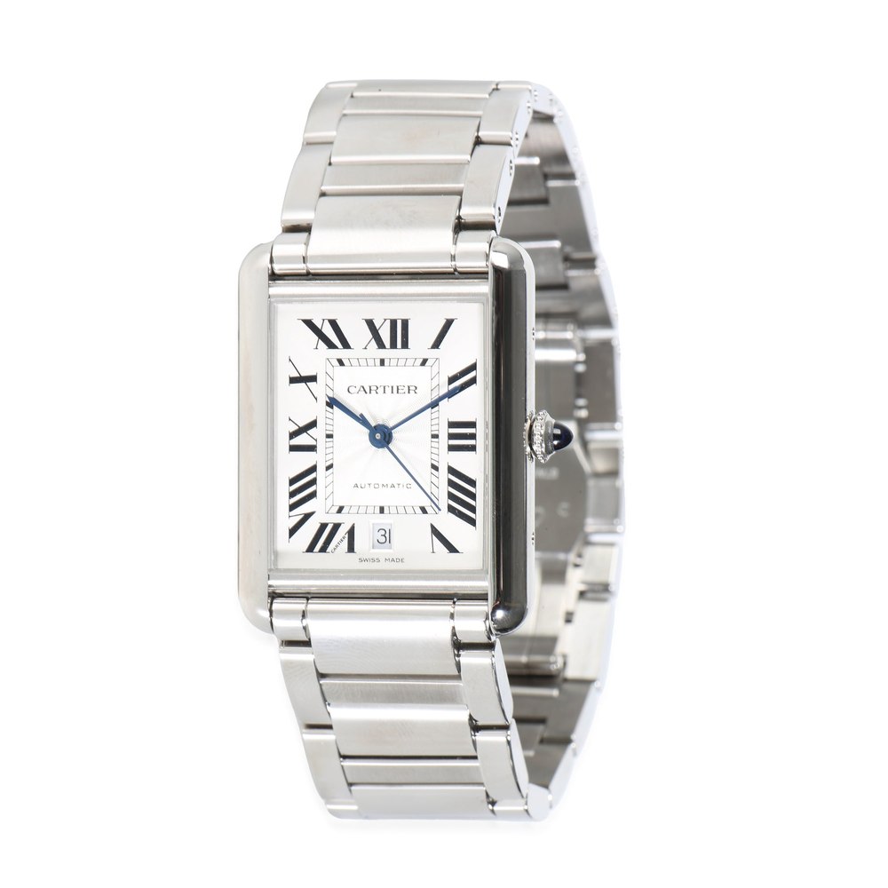 Cartier Tank Must XL WSTA0053 Men’s Watch in Stainless Steel 7833143640124