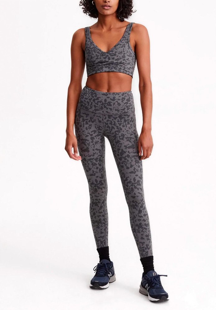 Let’s Move High Rise Legging In Distorted Animal