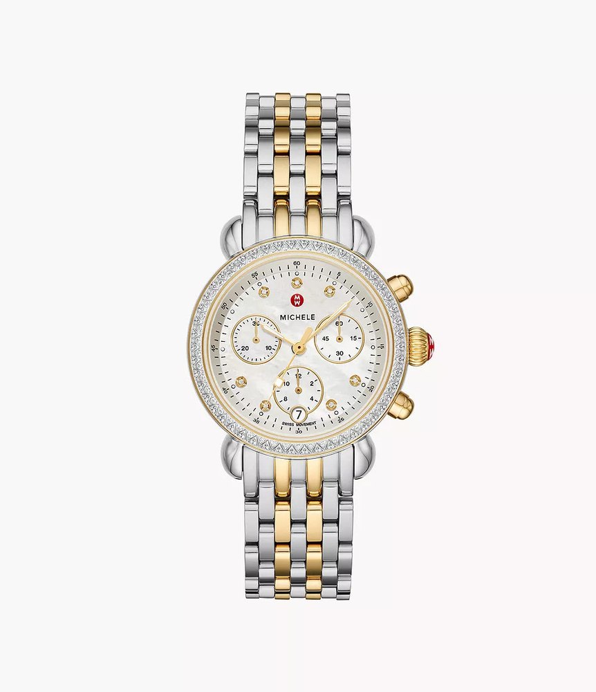 CSX 36 Two-Tone 18k Gold Diamond Watch 7805813030972