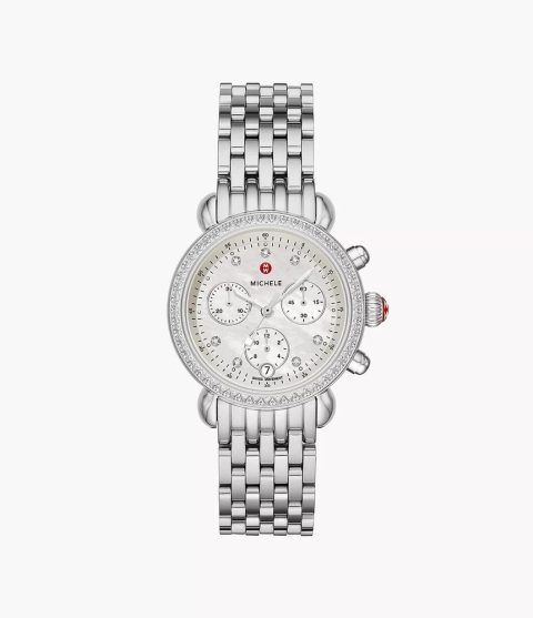 CSX 36 Stainless Diamond Watch 7805812965436