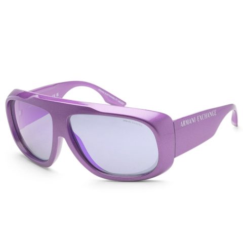 Armani Exchange Men’s 67mm Metalized Purple Sunglasses 7805812867132