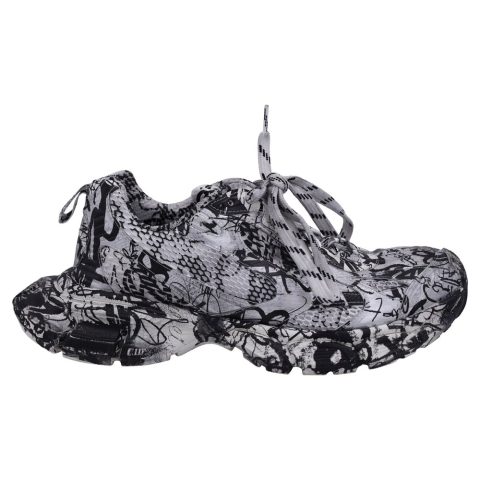Balenciaga 3XL Extreme Graffiti Low-Top Sneakers in Multicolor Polyurethane 7833147768892
