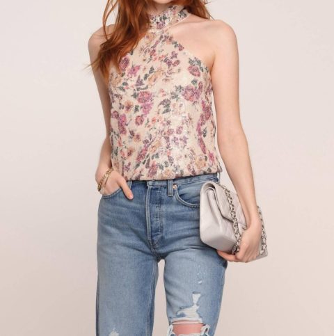 Brody Top In Bouquet