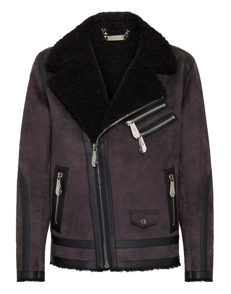 Biker Jacket Iconic Plein 7805816143932