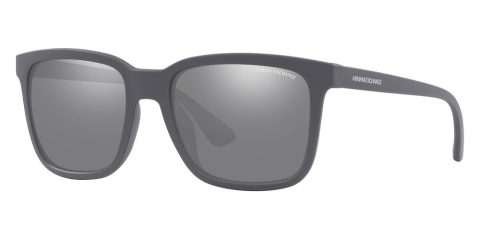 Armani Exchange Men’s 55mm Matte Grey Sunglasses 7805816176700