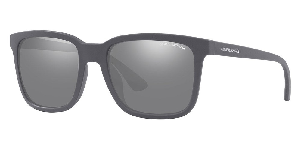 Armani Exchange Men’s 55mm Matte Grey Sunglasses 7805816176700