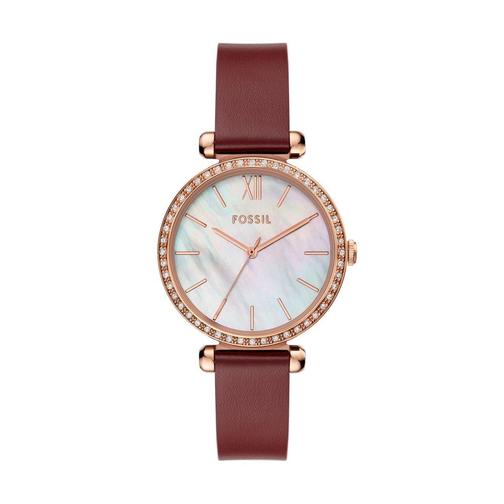 Fossil Women’s Tillie Three-Hand, Rose Gold-Tone Stainless Steel Watch 7805816668220
