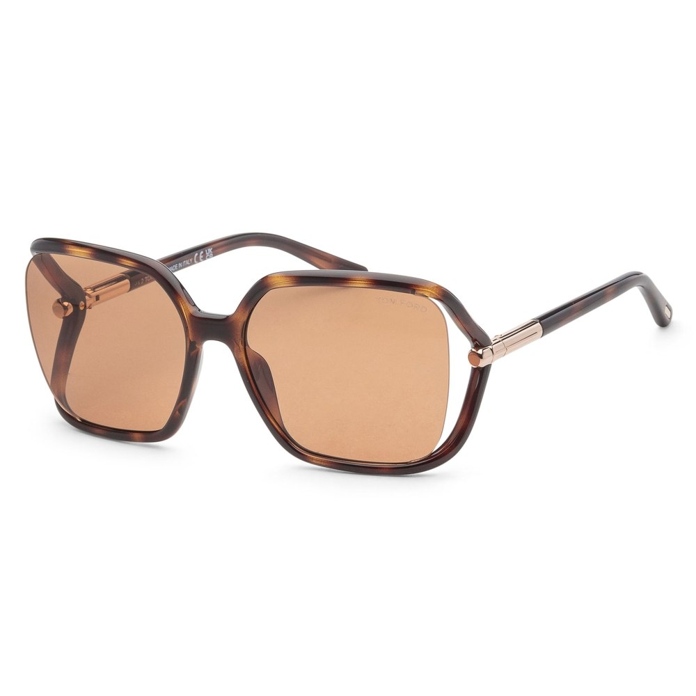 Tom Ford Women’s 60mm Dark Havana Sunglasses 7805817323580