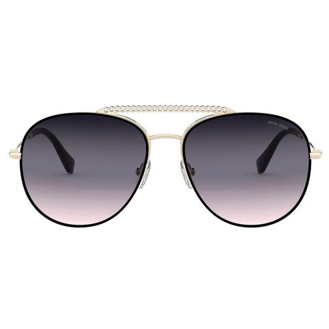 Miu Miu MU 53VS AAVGR0 57mm Womens Pilot Sunglasses
