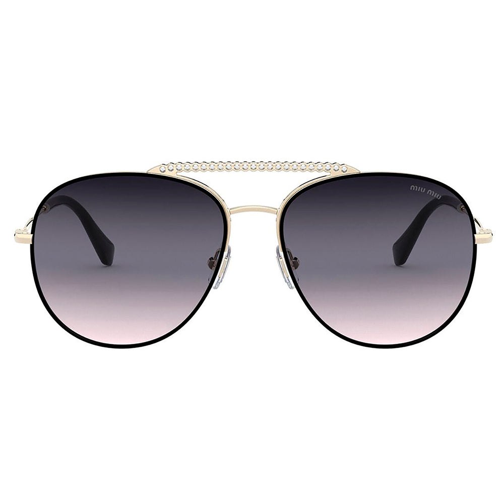 Miu Miu MU 53VS AAVGR0 57mm Womens Pilot Sunglasses