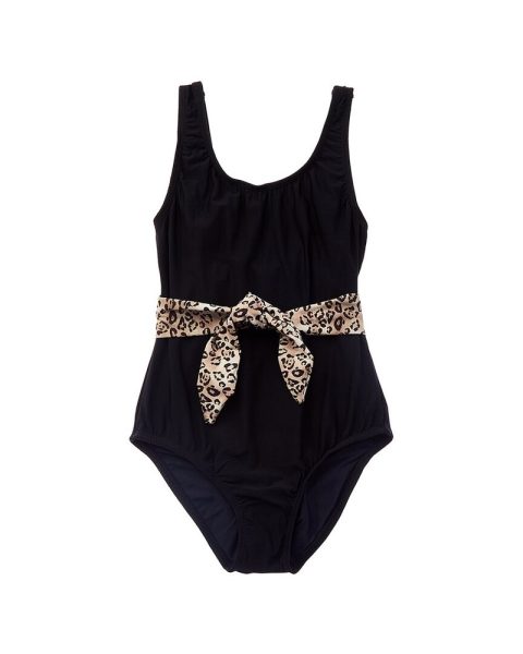 PilyQ Belted Bow One-Piece