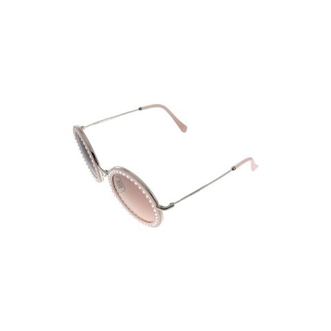 Miu Miu MU 59US 1530A5 48mm Womens Round Sunglasses