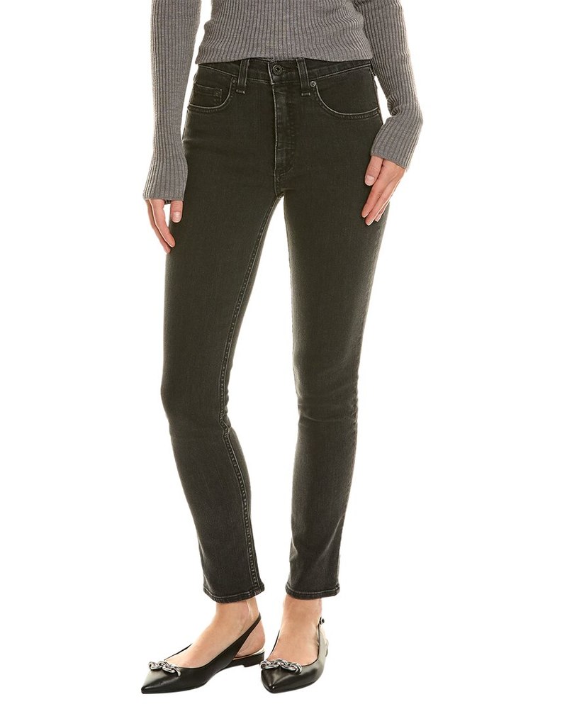 ASKK NY Stone Mid Rise Skinny- Stone Jean