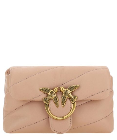 O Calf Leather Love Puff Small Crossbody Women’s Bag