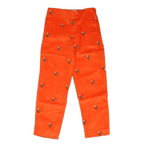 Classic Prep Girls Pureed Pumpkin with Fox Corduroy Pants 7805821583420