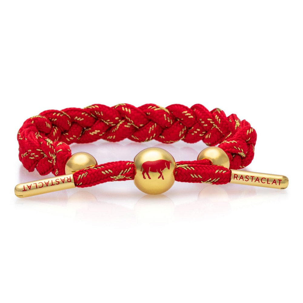 Rastaclat Original Hand Braided Lunar New Year (Ox) Adjustable Bracelet