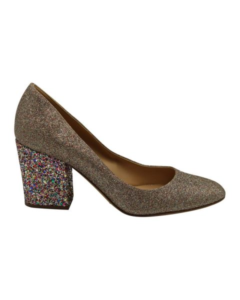 Sergio Rossi Glitter Pumps in Multicolor Leather 7833157173308