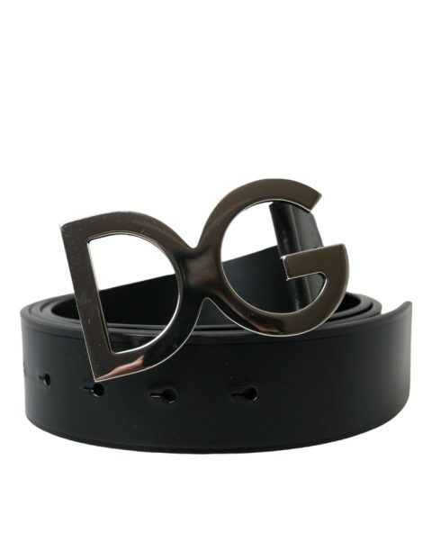 Dolce & Gabbana Calf Leather Metal Buckle Men’s Belt 7387730313276