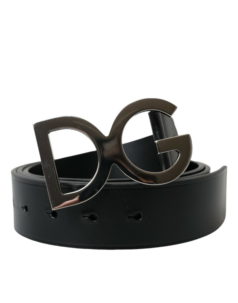 Dolce & Gabbana Calf Leather Metal Buckle Men’s Belt 7387730313276