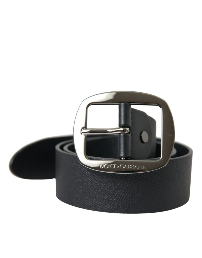 Dolce & Gabbana Calf Leather Metal Buckle Men’s Belt 7387733688380