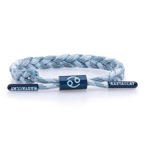 Rastaclat Original Hand Braided Zodiac (Cancer) Adjustable Bracelet