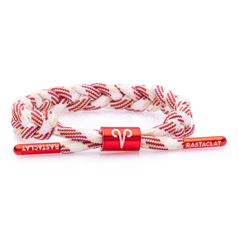 Rastaclat Original Hand Braided Zodiac (Aries) Adjustable Bracelet