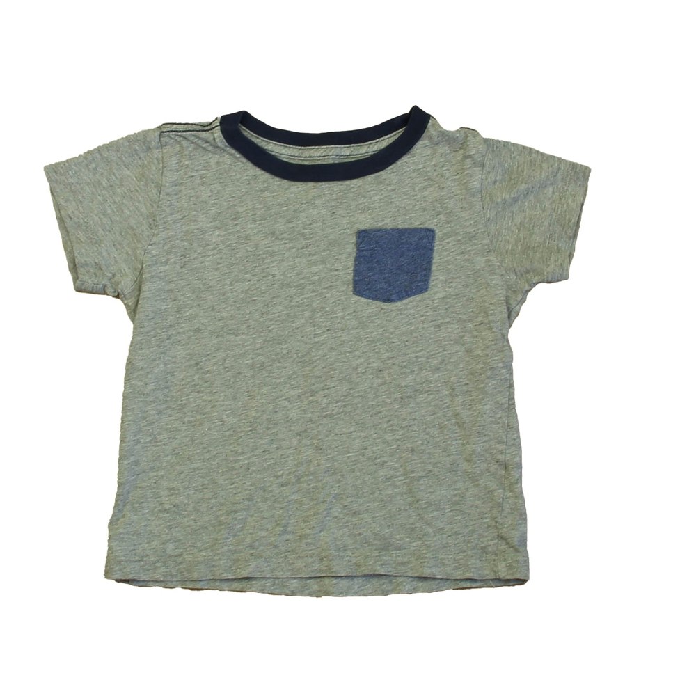 Crewcuts Boys Gray | Navy T-Shirt 7805823090748
