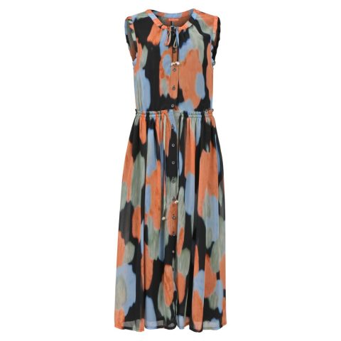 Altuzarra Aether Tie-Dye Midi Dress In Multicolor Polyester 7833163595836