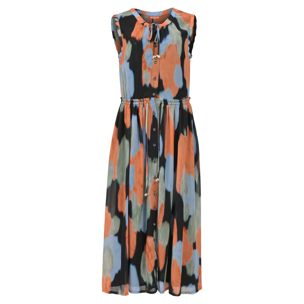 Altuzarra Aether Tie-Dye Midi Dress In Multicolor Polyester 7833163595836