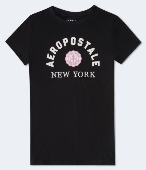 Aeropostale New York Appliqué Graphic Tee 7833166643260
