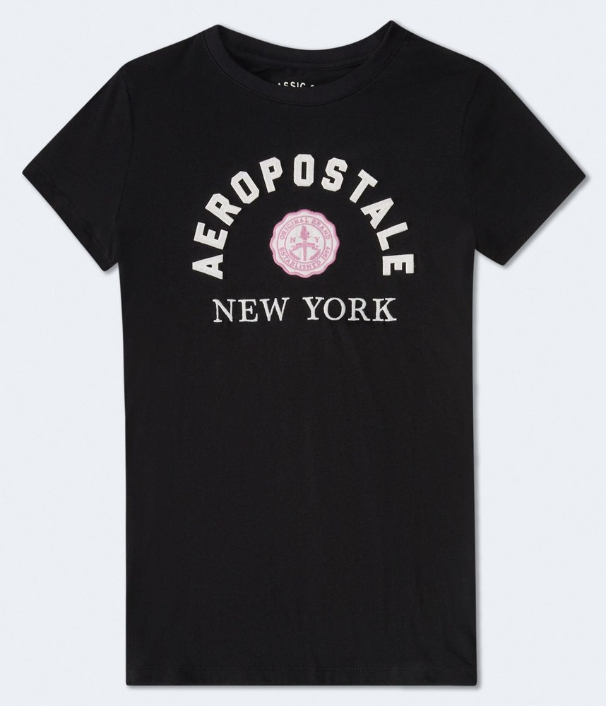 Aeropostale New York Appliqué Graphic Tee 7833166643260