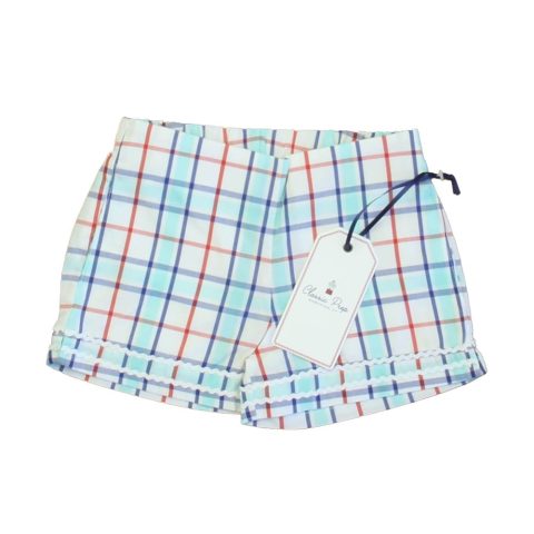 Classic Prep Girls Surf’s Up Plaid Shorts Size: 2-5T 7805823615036