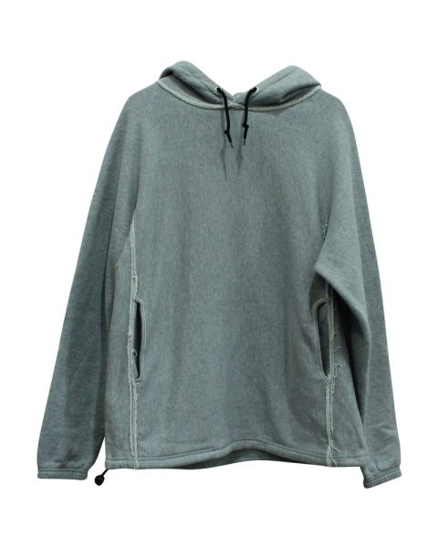 Golden Goose GGDB Raw Hem Hoodie in Grey Cotton 7833167167548