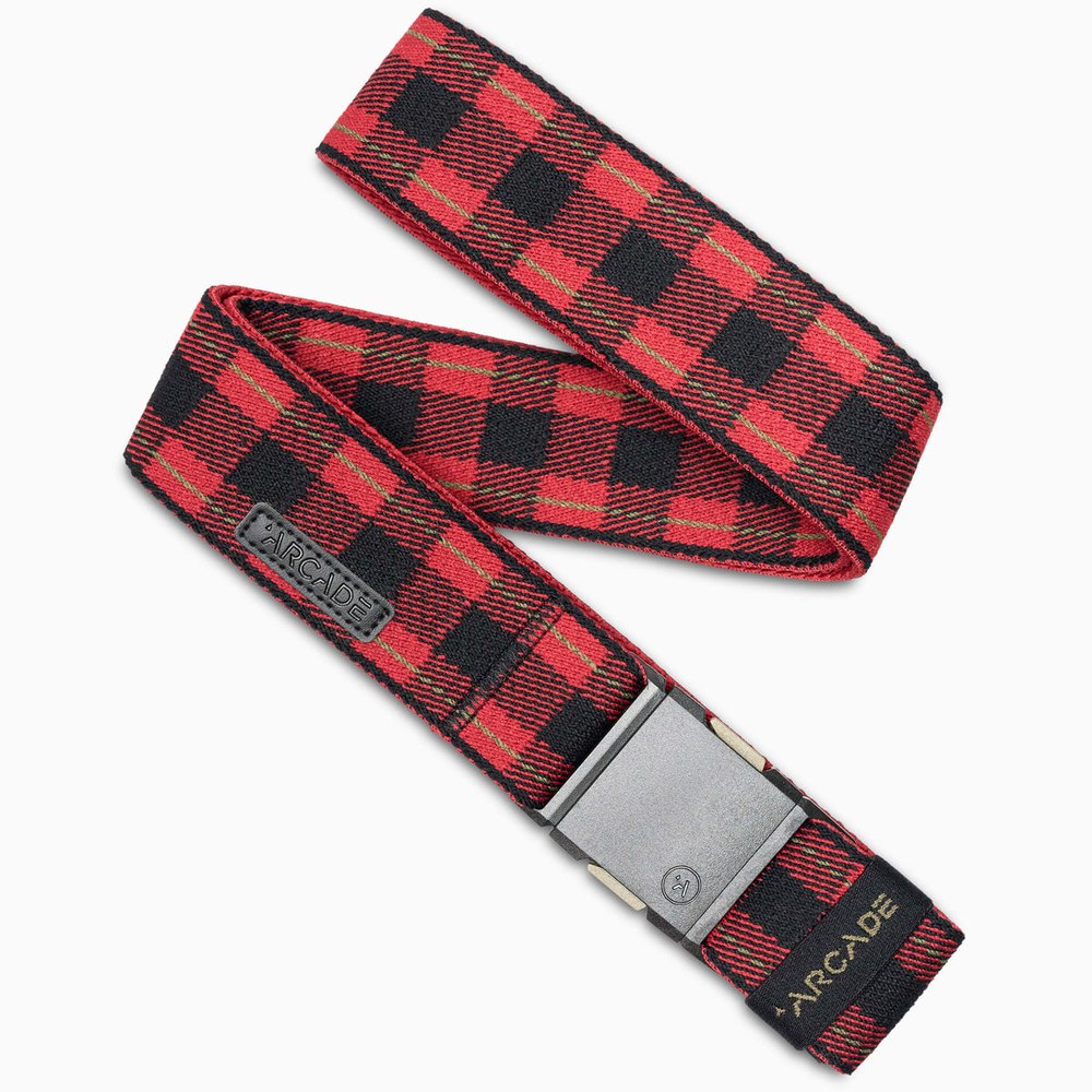 Arcade Plaid Adventure Stretch Belt – 2025