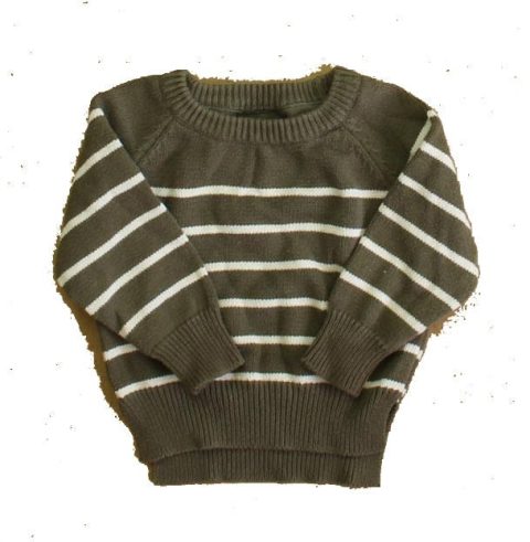 Little Bipsy Boys Green Stripe Sweater 7805823746108