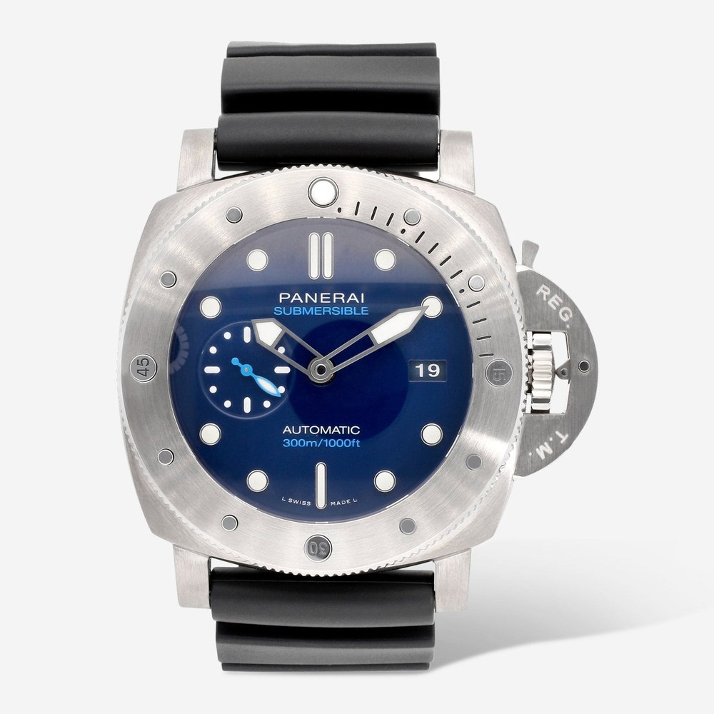 Panerai Luminor Submersible Bmg-Tech Blue Dial Automatic Men’s Watch Pam00692