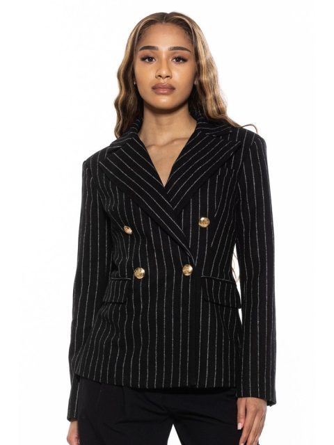 Farrah Stripe Blazer 7704711364668