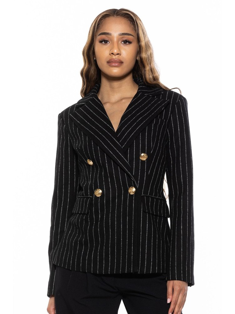 Farrah Stripe Blazer 7704711364668