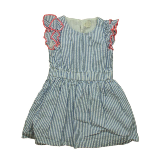 Crewcuts Girls Blue | White Dress 7805826039868