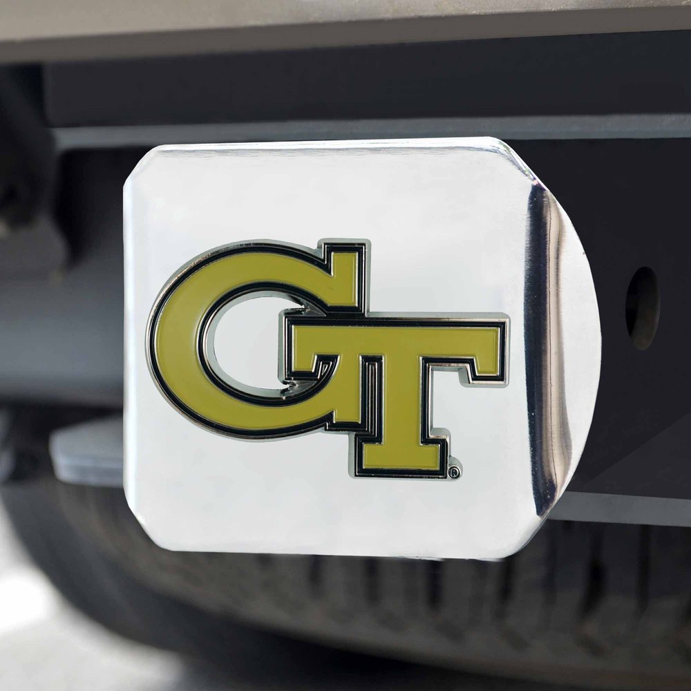 Fanmats Georgia Tech Yellow Jackets Hitch Cover – 3D Color Emblem