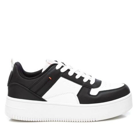 Women’s Lace Trainer Sneakers In Black 7704734007356