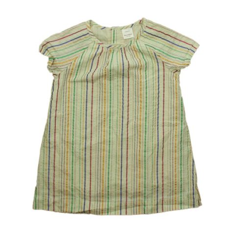 Hanna Andersson Girls Ivory Striped Dress 7805827350588