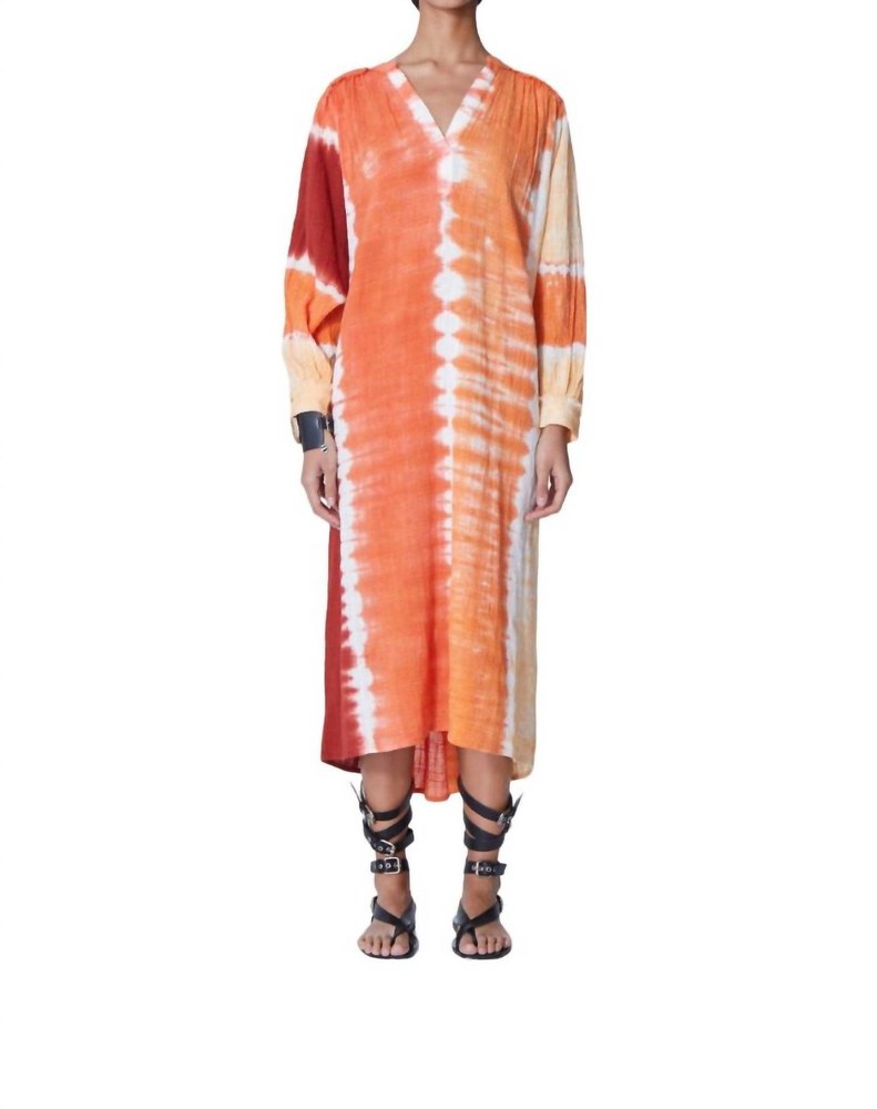 Concordia Lupa Shirt Dress In Mix 1 Orange 7704740954172