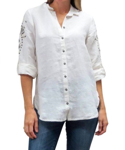 Marguerite Shirt In Bright White 7704742199356