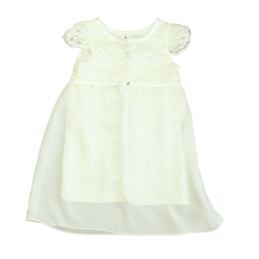 SEIDENWEISS Girls Ivory Dress 7805829185596
