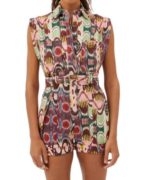 Olite Ursula Romper In Pink Print 7704750260284