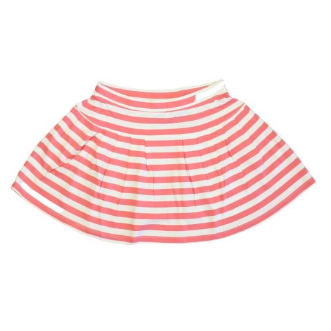 Classic Prep Girls Sunkissed Coral Stripe Skirt Size: 6-14 Years 7805830561852