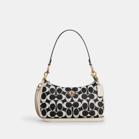 Coach Outlet Teri Shoulder Bag In Signature Canvas 7231246073916