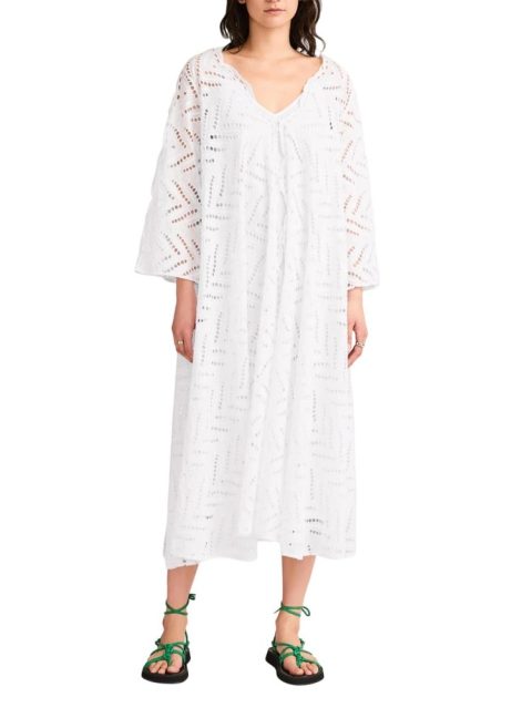 Myrtle Dress In White 7704757207100